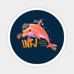 INFJ Counselor, Dolphin Magnet